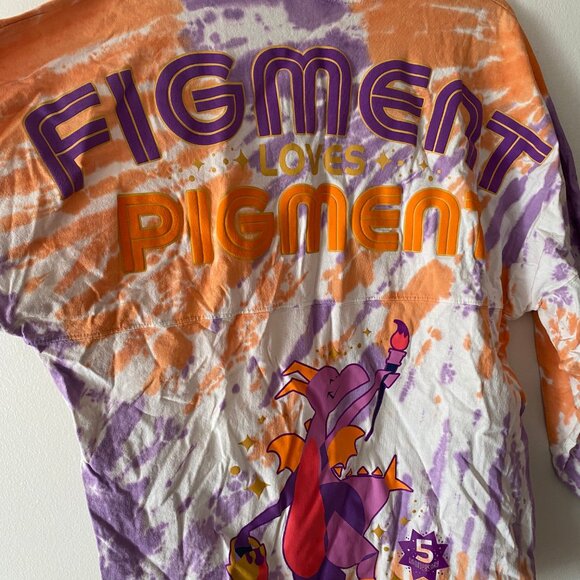 Disney Festival of the Arts 2021 Figment Loves Pigment Spirit Jersey - Picture 2 of 3
